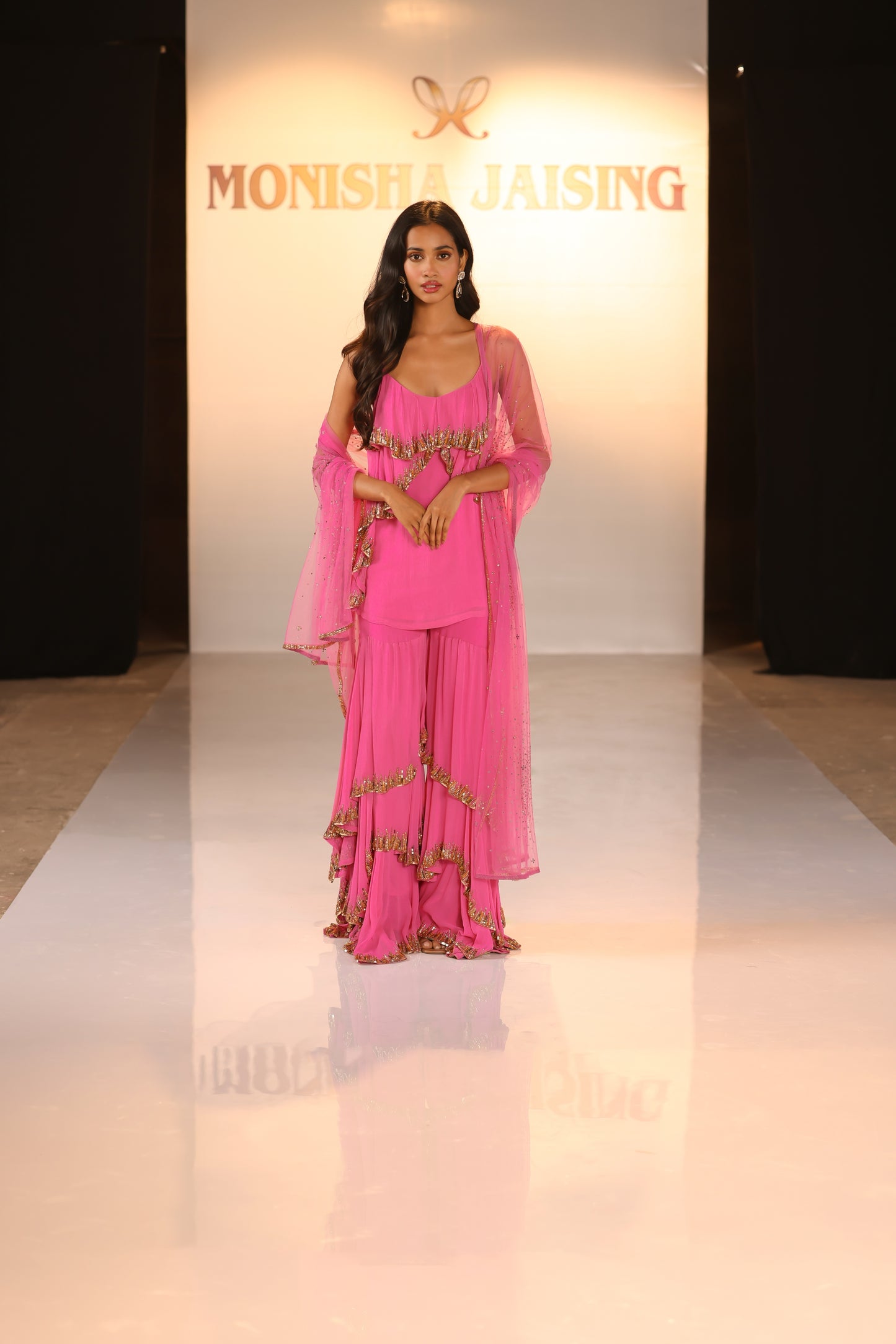 Bubble Gum Pink Camisole Sharara