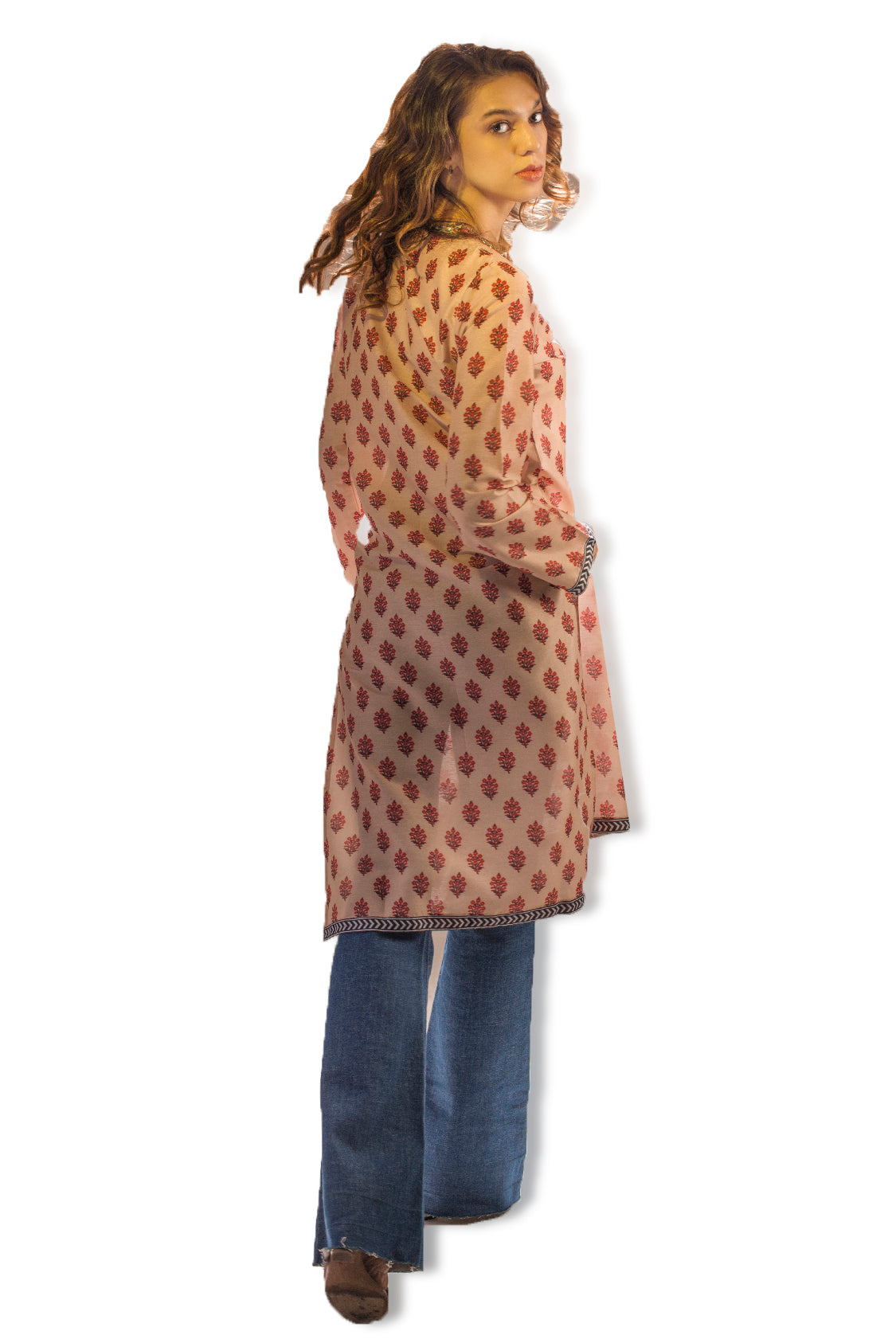 Poppy Flower Kurta