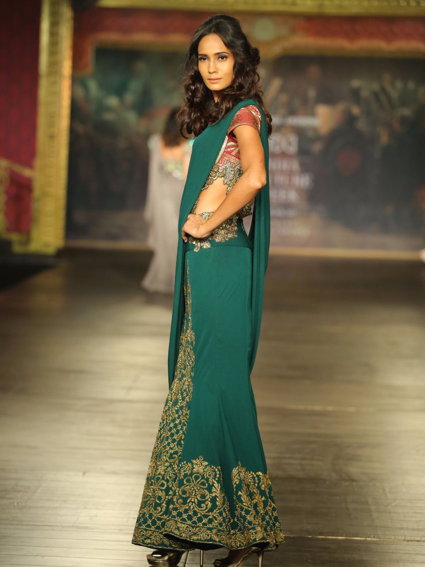 Dietrich Concept Saree Lehenga