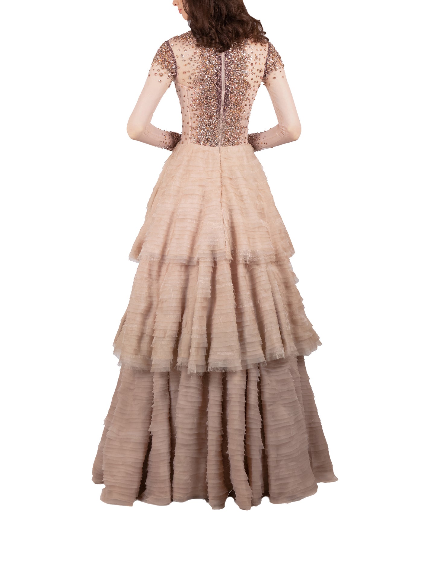Crystal Mink Gown