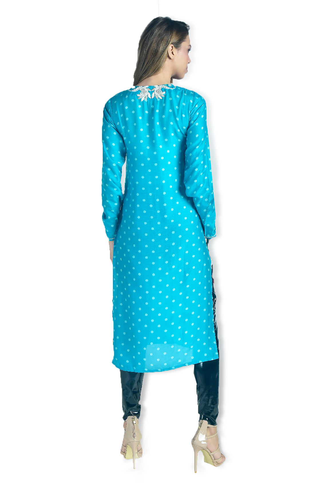 Polka Dotted Kurta