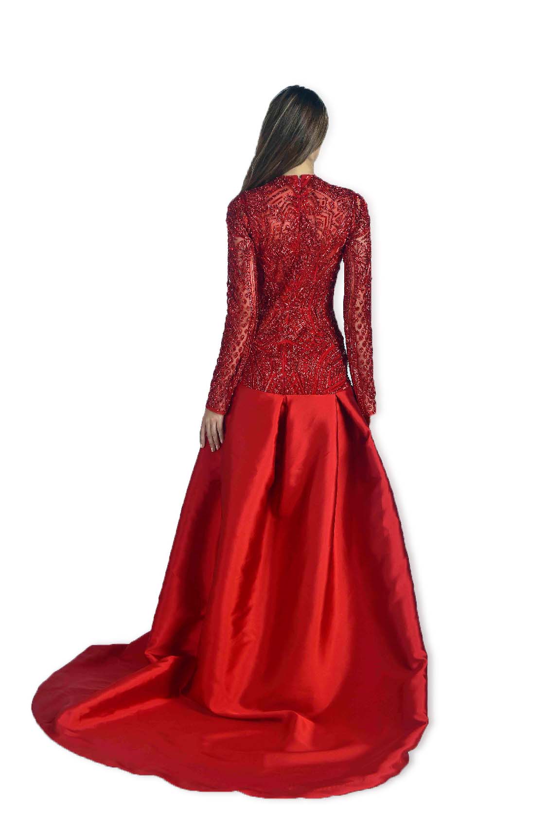 Vermillion Gown