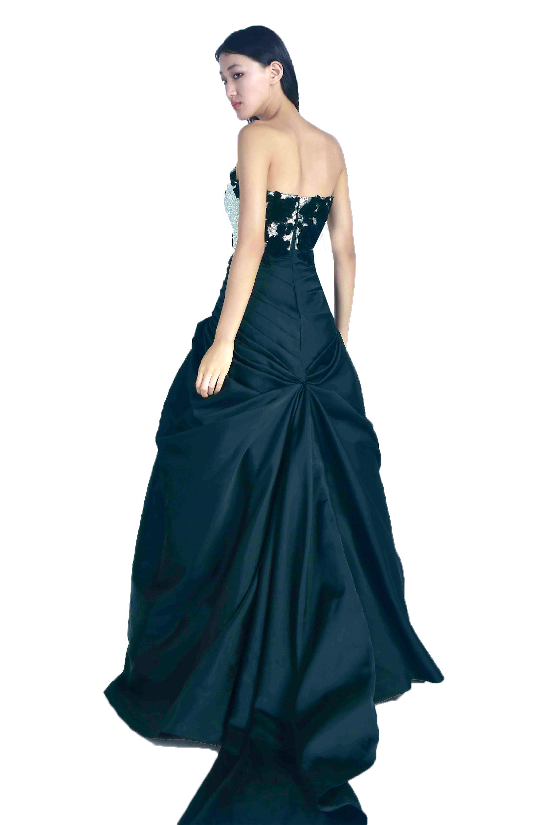 Velvet Rose Gown