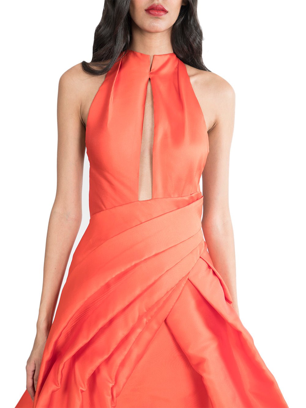 Rosso Gown