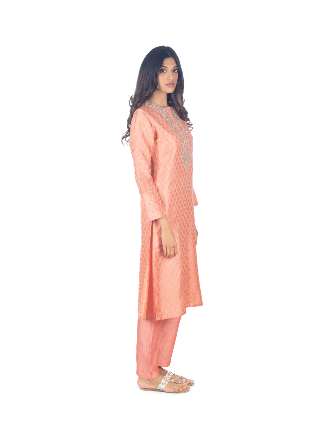 Coral Jacquard Set