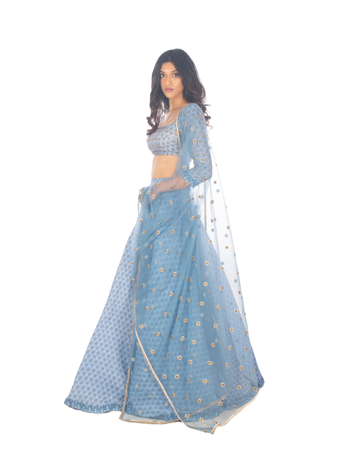 Turquish Fan Lehenga