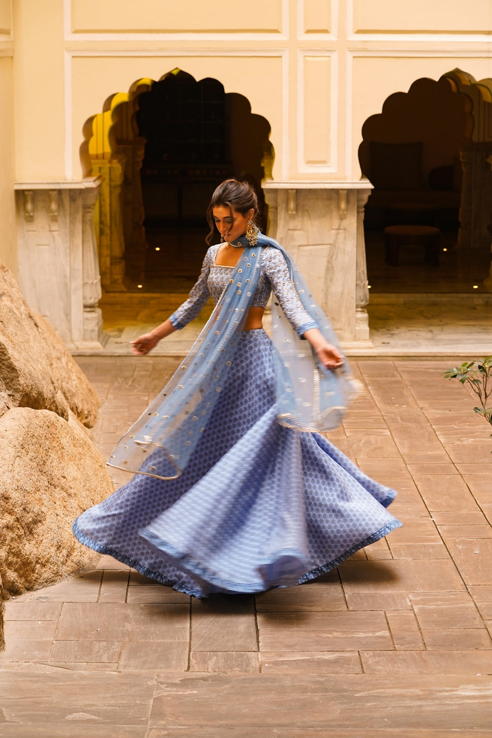 Turquish Fan Lehenga