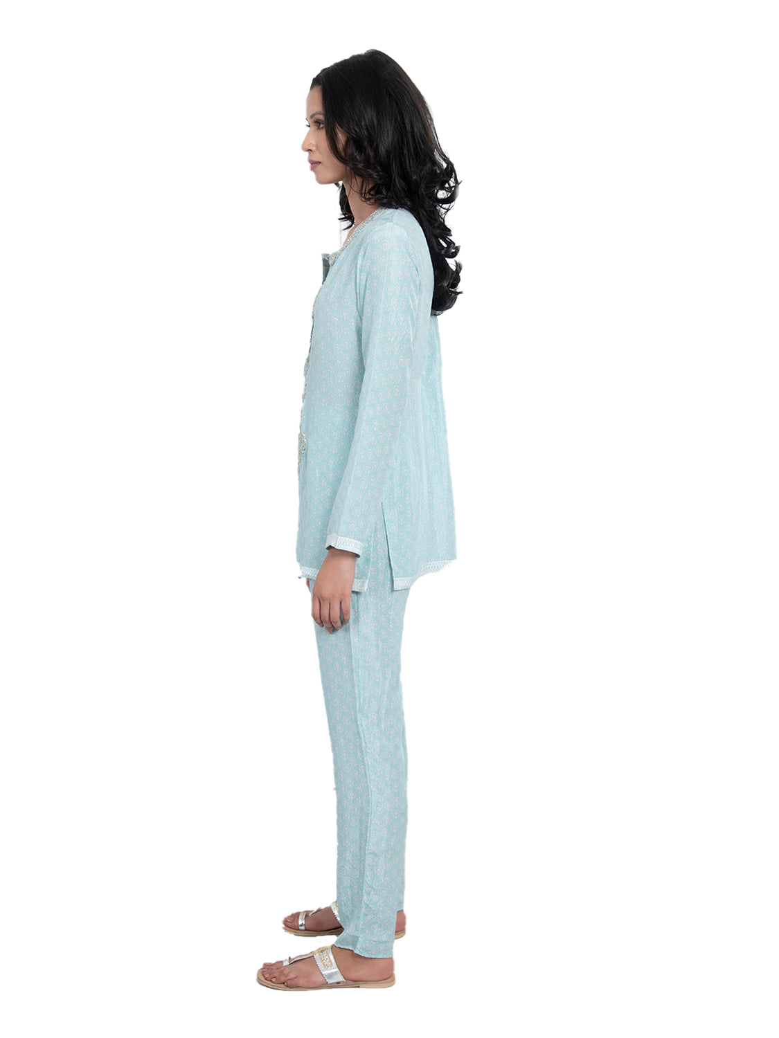 Turquoise Butti Set