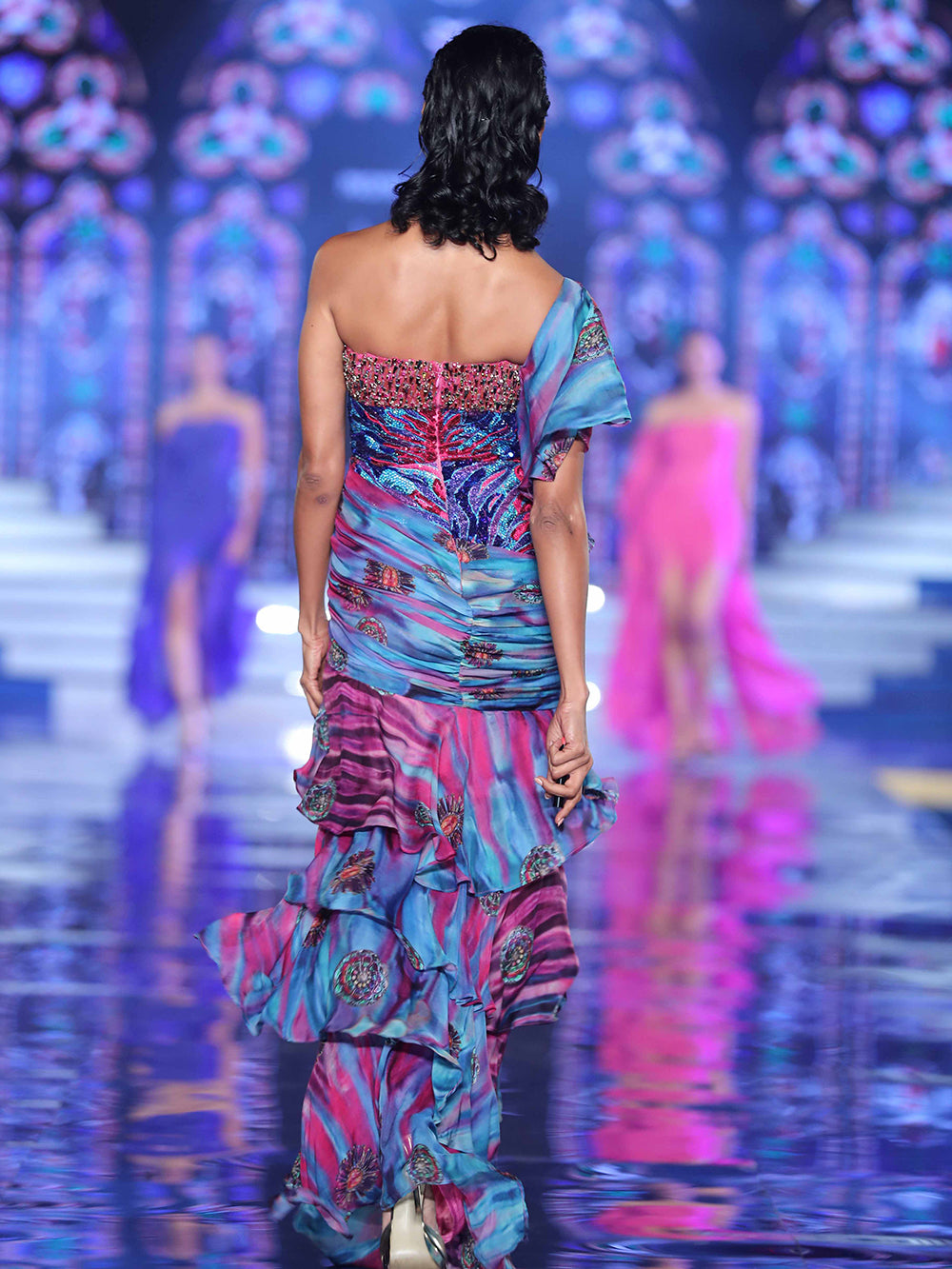 Bejewelled Kaftan Gown