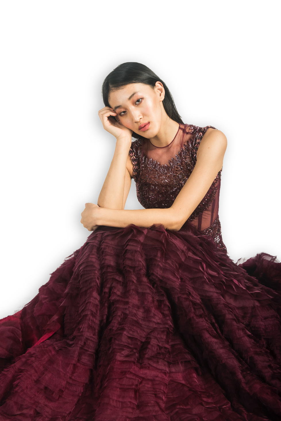 Crystal Voler Gown