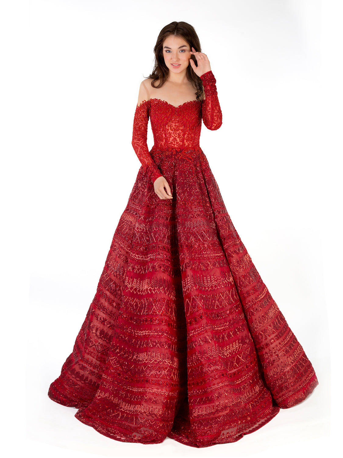 Lal Mahal Gown