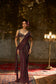 Amethyst Beaded Saree