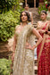 Ivory Banaras Jaal Saree
