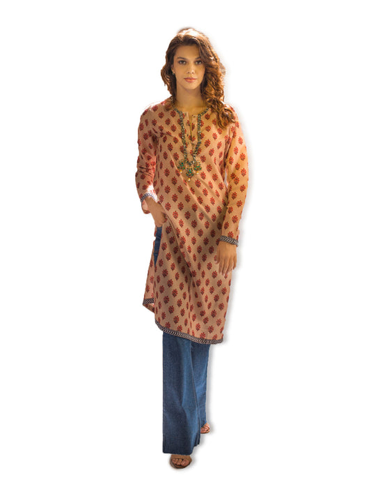 Poppy Flower Kurta