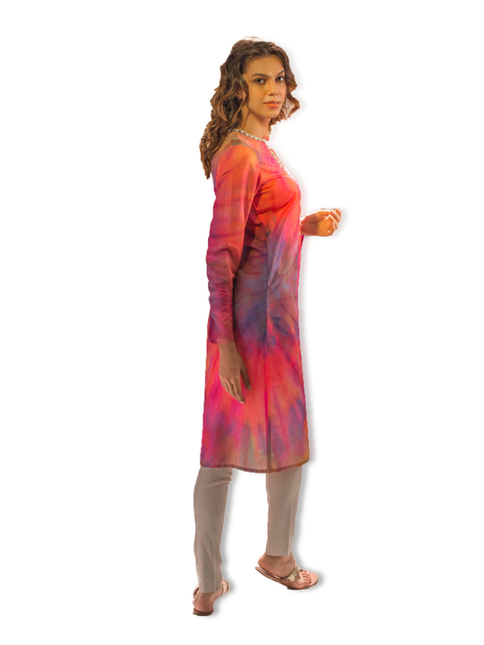 Colour Burst Kurta