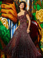 Carmine Gown