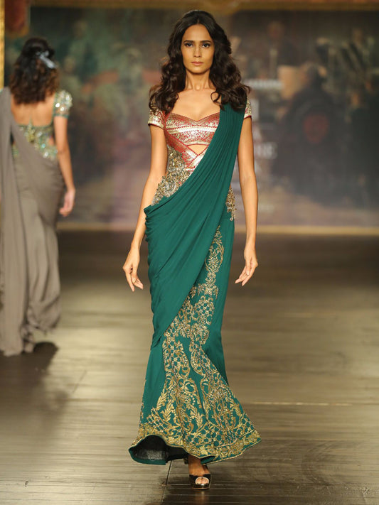 Dietrich Concept Saree Lehenga