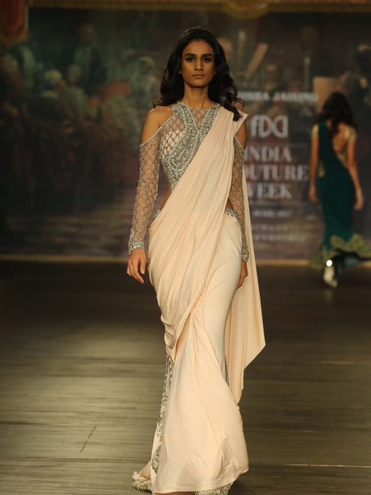 Eugenie Concept Saree Lehenga