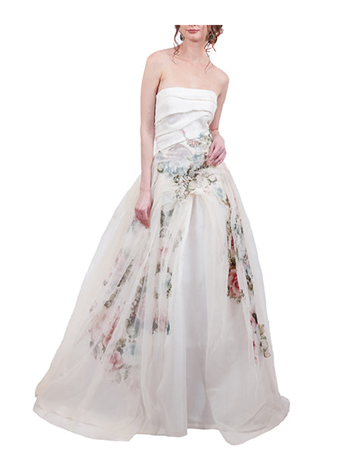 Rose Corsage Gown
