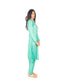 Aqua Jacquard Set