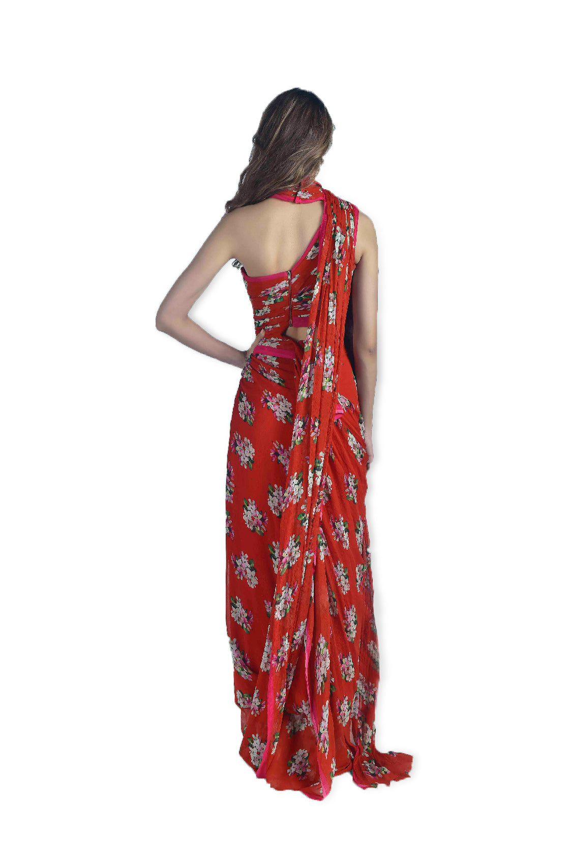 Flores De Jardin Saree