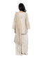 Beige Jacquard Sharara