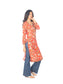 Crimson Garden Kurta