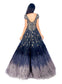 Midnight Jewelled Gown