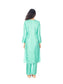 Aqua Jacquard Set