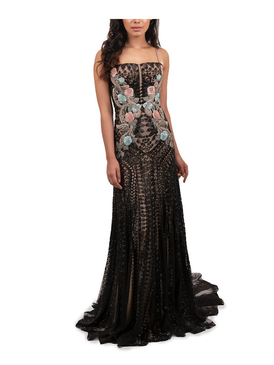 Noir Garden Gown