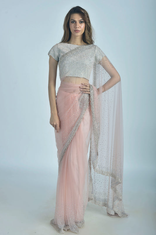 Crystallo Saree