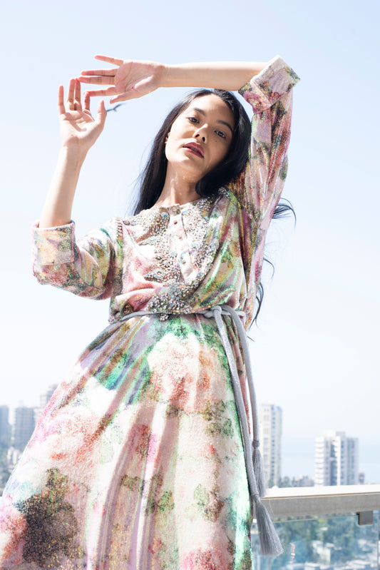 Crystal Floret Kaftan