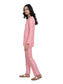 Pink Jacquard Set