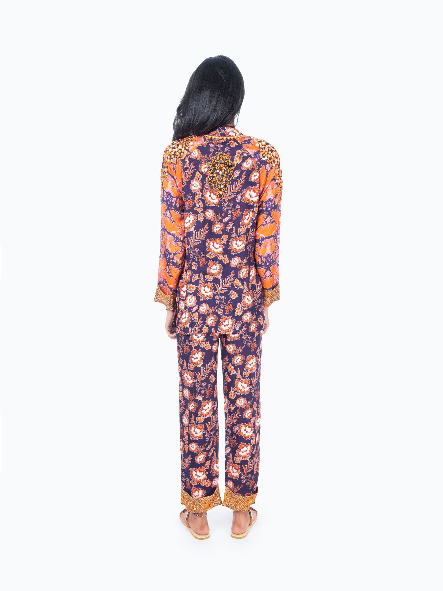 Batik Printed Kurti & Pant Set