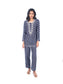 Navy Block Printed Kurti & Pant Set