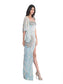 Shell Kaftan Gown