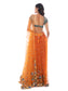 Tangerine Garden Lehenga