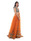 Tangerine Garden Lehenga