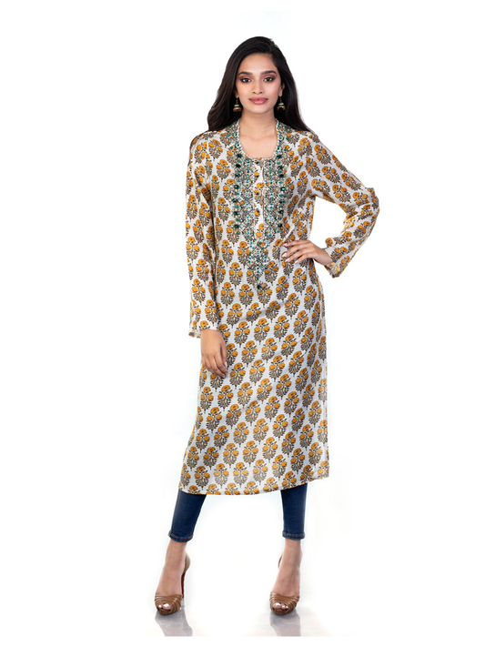 Marygold Kurta