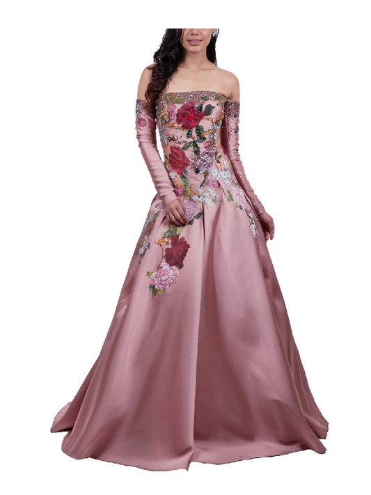 Floret Nividia Gown