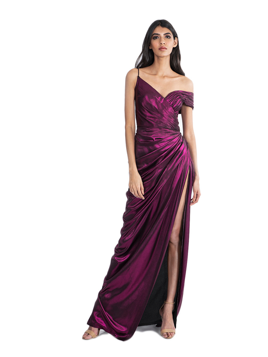 Venice Fuchsia Sequin Gown  Velvi  Lady Black Tie