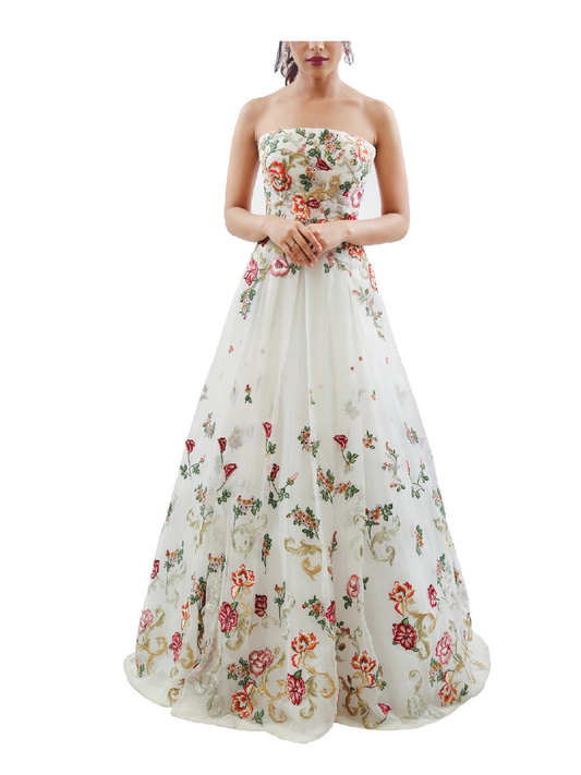 Florid Gown