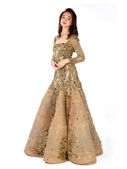 Amber Palace Gown