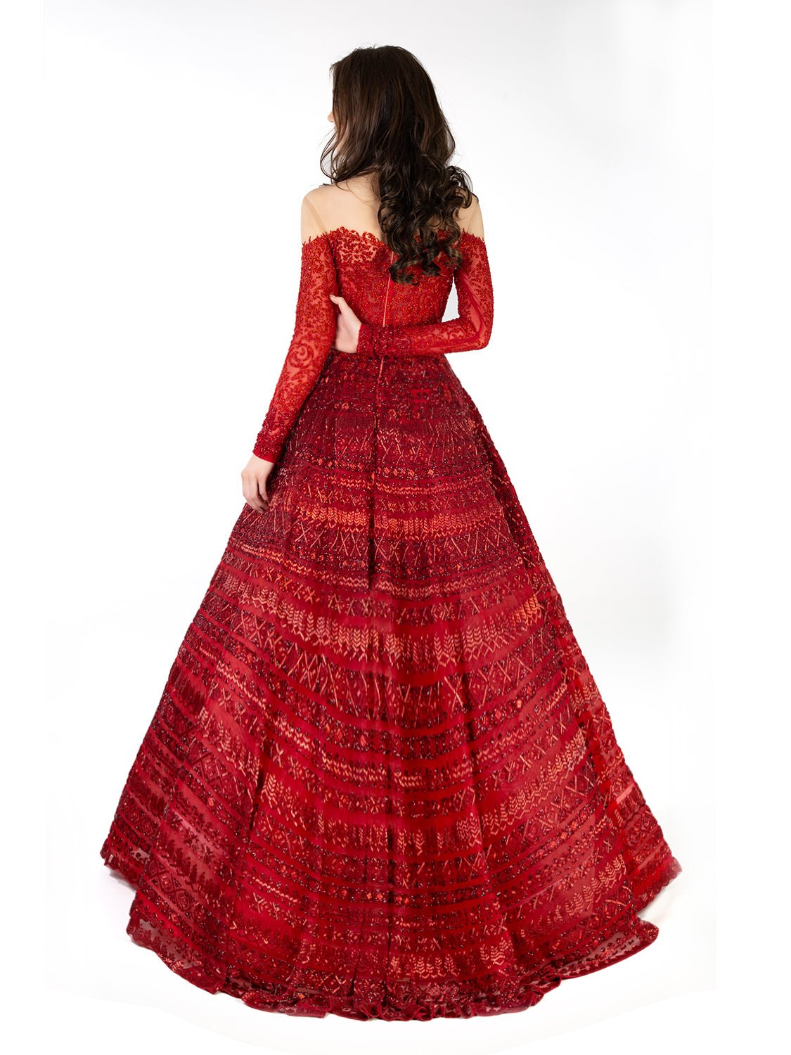 Lal Mahal Gown